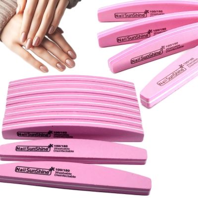 10X PILNIK SUNSHINE piankowa POLERKA łódka 100/180