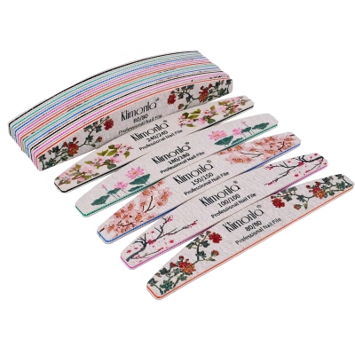 25 x PILNIK do paznokci ZESTAW 240/240 FLOWER