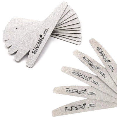 50 X PILNIKI PILNIK do paznokci ŁÓDKA 180/240