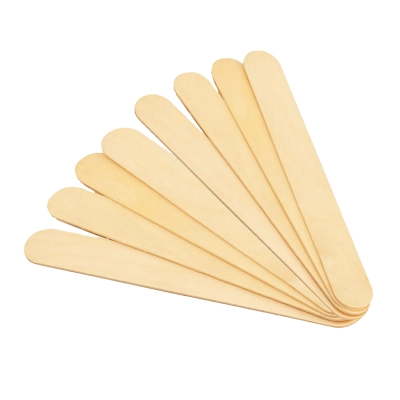 SZPATUŁKI patyczki drewniane DO masek WOSKU 100szt