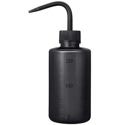 Butelka Pojemnik Tryskawka z podziałką dyfuzorem 250ml Mycia Rzęs płukania