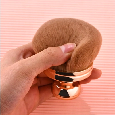 Duży pędzel do ciała rozświetlacza bronzera miękki
