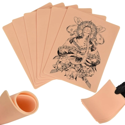 SZTUCZNA skóra do TATUAŻU i makijażu permanentnego