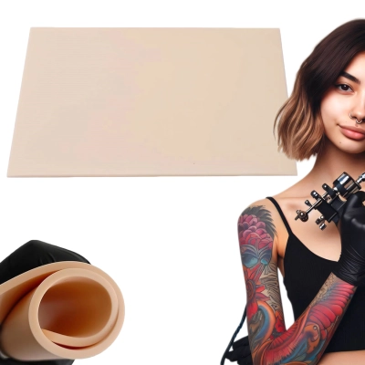 SZTUCZNA skóra do TATUAŻU i makijażu permanentnego