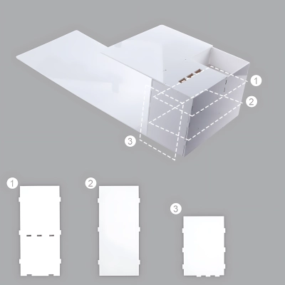 AKRYLOWY organizer półka NA PODUSZKĘ do RZĘS