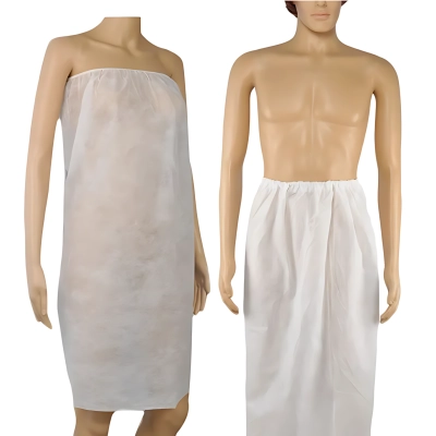 10 szt. PAREO jednorazowe NA GUMCE ręcznik SPA