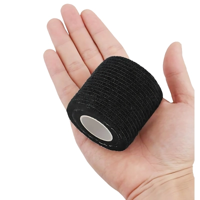 Bandaż Kohezyjny na gryf tape maszynkę do tatuażu Owijka palce 5cm x 4m