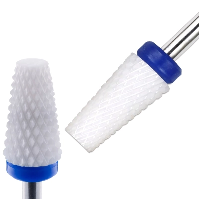 Frez ceramiczny do paznokci STOŻEK ścięty Hybryda