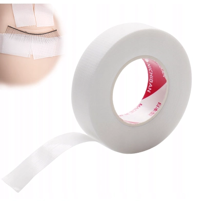 TAŚMA NICHIBAN perforowana 1,2cm x 9m biała rzęs