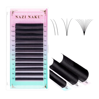 RZĘSY do przedłużania 0.07/C/MIX PREMIUM soft 8-15