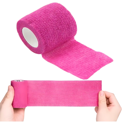 Bandaż elastyczny Kohezyjny na gryf maszynkę do tatuażu na palce 5cm x 4m
