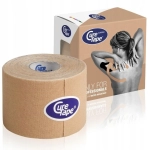Taśma do kinesiotapingu CureTape 5 cm x 5 m tejp tape beżowy cielisty