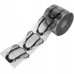 Plastikowe FORMY DO PRZEDŁUŻANIA PAZNOKCI żelem SZABLONY 500 sztuk