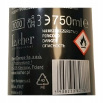 Lakier profesjonalny do włosów bardzo mocny Lecher VIA Spray duży 750 ml
