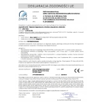 Rękawiczki nitrylowe BEZPUDROWE easyCARE berry ZARYS MALINOWE r.M 100 szt.