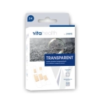 Plastry transparentne wodoodporne przeźroczyste 24 sztuki zestaw ZARYS