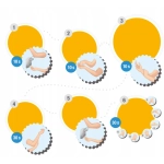 Płyn do dezynfekcji rąk dłoni skóry 1l Sterillhand + pompka Alpinus