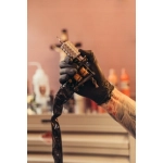 Rękawiczki jednorazowe Zarys easyCare czarne rozmiar 8 - M 50 par 100 sztuk