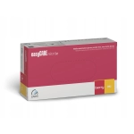 Rękawiczki nitrylowe BEZPUDROWE easyCARE berry ZARYS MALINOWE r.M 100 szt.