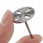 TRZEPIEŃ nośnik DYSK do nakładek ściernych 20mm STAL NIERDZEWNA