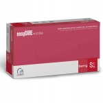 Rękawiczki nitrylowe BEZPUDROWE easyCARE berry ZARYS MALINOWE r.S 100 szt.