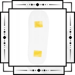 KLAPKI kapcie pod stopy opalanie natryskowe JEDNORAZOWE samoprzylepne 50szt