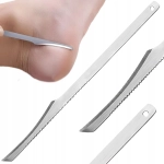 SKROBAK nożyk ŚCINAK do pięt usuwania zrogowaciałego naskórka STAL 13cm