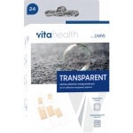 Plastry transparentne wodoodporne przeźroczyste 24 sztuki zestaw ZARYS