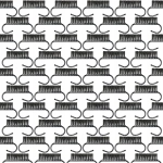 SZCZOTECZKI jednorazowe do Usuwania PYŁU Manicure czarne 50szt w pudełeczku