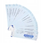 Torebki DO STERYLIZACJI PAKIETY woreczki autoklaw narzędzi 90 x 260mm 200sz