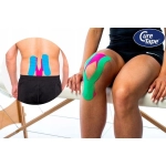 Taśma do kinesiotapingu CureTape 5 cm x 5 m tejp tape beżowy cielisty