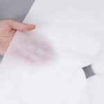 Podkłady jednorazowe kwadratowe ochraniacze pod twarz 100 sztuk włókninowe