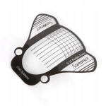 Plastikowe FORMY DO PRZEDŁUŻANIA PAZNOKCI żelem SZABLONY 500 sztuk