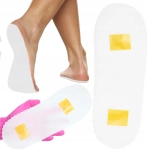 KLAPKI kapcie pod stopy opalanie natryskowe JEDNORAZOWE samoprzylepne 50szt