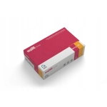 Rękawiczki nitrylowe BEZPUDROWE easyCARE berry ZARYS MALINOWE r.M 100 szt.