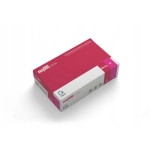 Rękawiczki nitrylowe BEZPUDROWE easyCARE berry ZARYS MALINOWE r.S 100 szt.