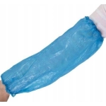 Zarękawki foliowe jednorazowe rękawy BETAsafe NIEBIESKIE 100 sztuk