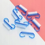 SZCZOTECZKI jednorazowe do czyszczenia PYŁU paznokci Manicure 100SZTUK MIX