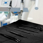 SERWETA CIĘTA podkłady PODFOLIOWANE jednorazowe do manicure 50szt 33x45cm