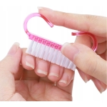 Szczoteczki jednorazowe róż do czyszczenia pyłu paznokci manicure 50 sztuk