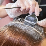 Zestaw AKCESORIÓW do farbowania koloryzacji WŁOSÓW miska pędzelki 3 SZTUKI