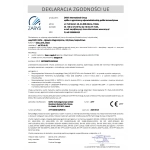 Rękawiczki jednorazowe Zarys easyCare czarne rozmiar 8 - M 50 par 100 sztuk