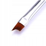 PĘDZELEK cienki precyzyjny do zdobień paznokci manicure NAIL ART płaski