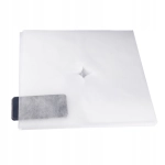 Podkłady jednorazowe kwadratowe ochraniacze pod twarz 100 sztuk włókninowe