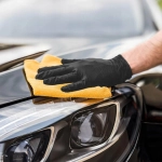 Rękawiczki jednorazowe nitrylowe czarne ZARYS r. XS 100 sztuk BEZPUDROWE