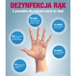 Płyn do dezynfekcji rąk dłoni skóry 1l Sterillhand + pompka Alpinus