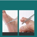 SKROBAK nożyk ŚCINAK do pięt usuwania zrogowaciałego naskórka STAL 13cm