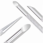 PROFESJONALNE Kopytko dłutko do usuwania skórek precyzyjne stal nierdzewna