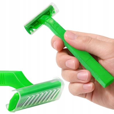 GOLARKA maszynka do golenia JEDNORAZOWA medyczna INTERGOS 2 ostrza 1 sztuka