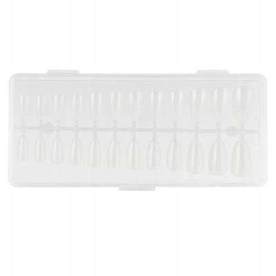 ZESTAW tipsów do przedłużania paznokci 240sztuk żel akryl MANICURE pojemnik